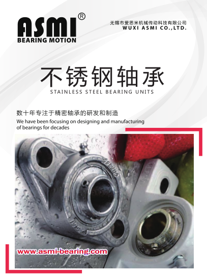 Stainless steel bearing units Stainless steel bearing units